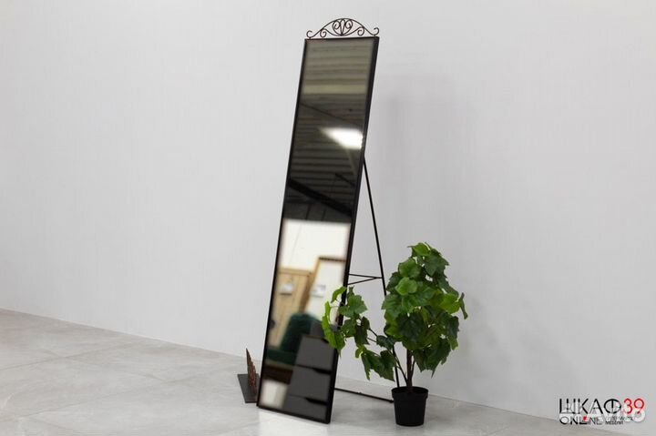 Karmsund Зеркало напольное Чёрное 40x167 см IKEA 4