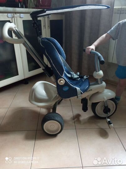 Детский трехколесный велосипед с 1 года