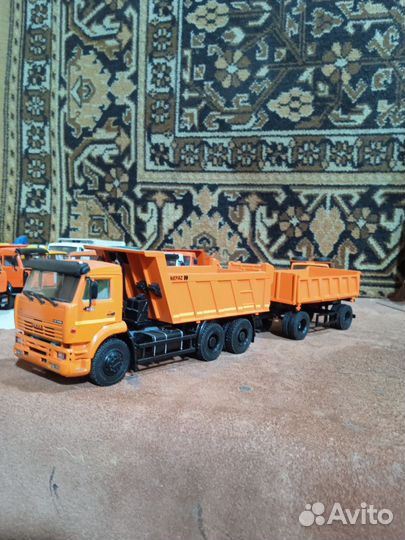 Модель камаза 6520 с прицепом