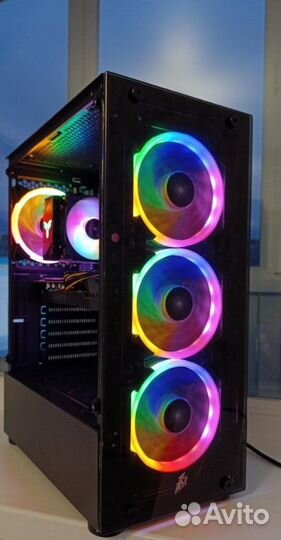 Игровой пк Core i3-10100f\RTX2060 6Gb\756Gb\16 Gb