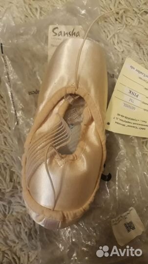 Новые Пуанты 36 размер Санша Sansha 7W 7M Ovation