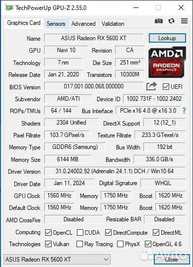 Игровой пк/Ryzen 5 5500/RX 5600 XT/16Gb/512 SSD