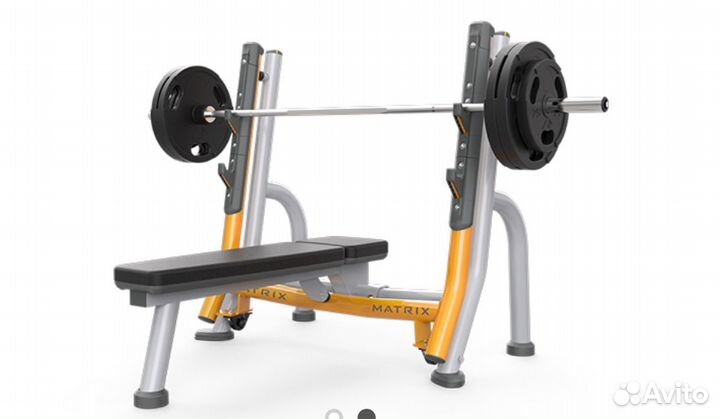 Линия Magnum. Скамья горизонтальная для жима