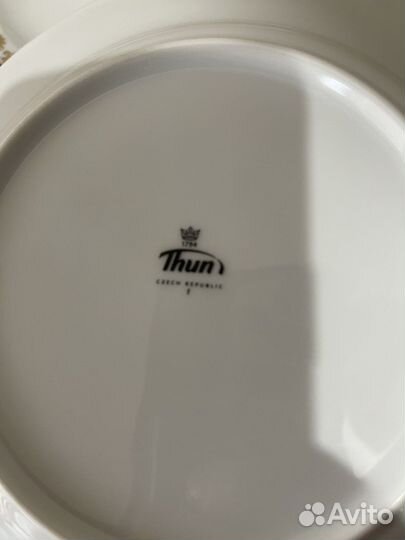Тарелки thun пара штук