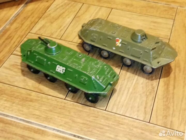Игрушки машинки бтр грузовик метал СССР 60-80г