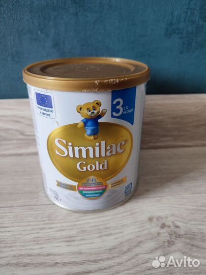 Детская смесь similac gold 3