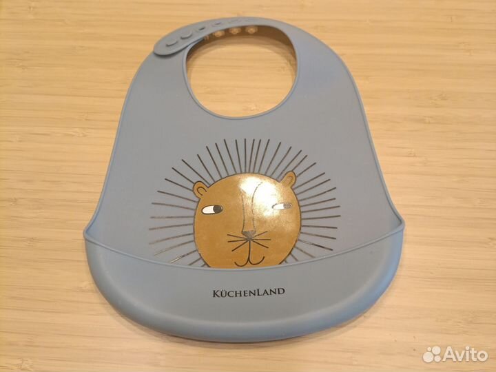 Тарелка и детский фартук Kuchenland