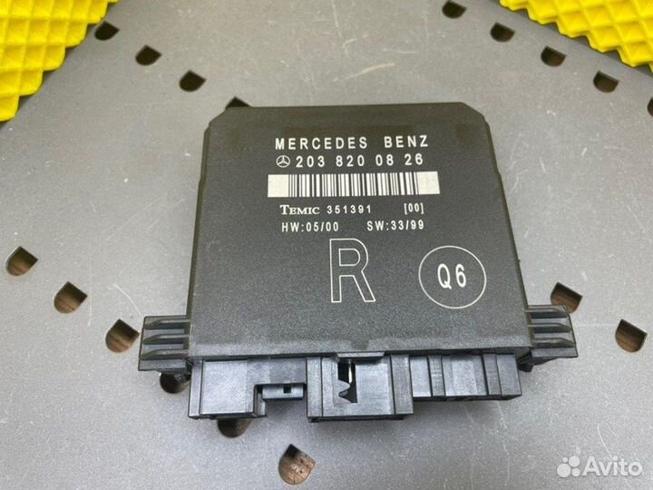 Блок двери задний правый Mercedes-Benz C-Class