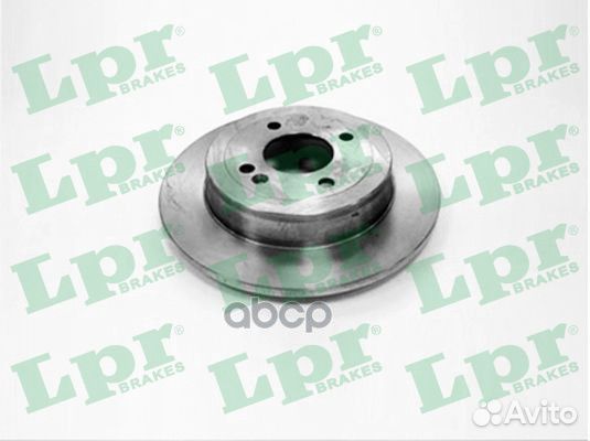 Диск торм. k2030p Lpr