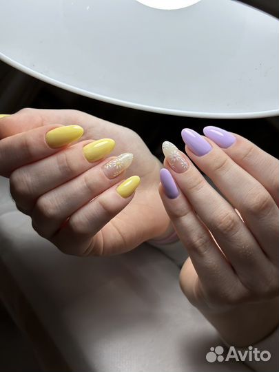 Маникюр с покрытием гель-лаком