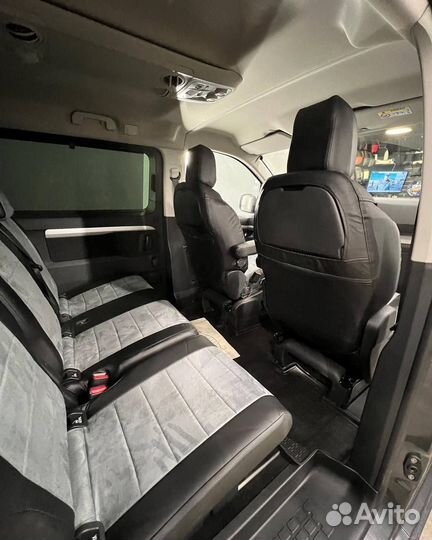 Чехлы из алькантары Peugeot Traveller 8 мест