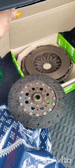 Диск с кожухом без выжимного подшибника