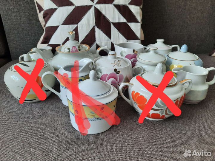 Сахарницы Чайник Молочники