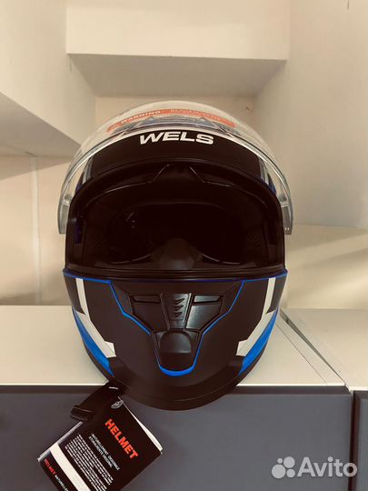 Мотошлемы wels в ассортименте