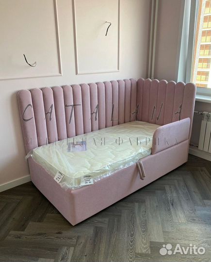 Детская кровать с мягкими бортиками/Без предоплаты