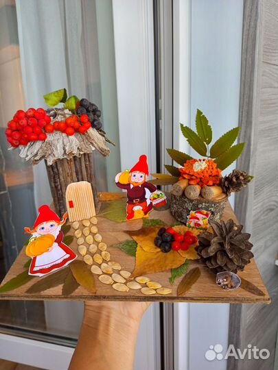 Поделки в сад или школу