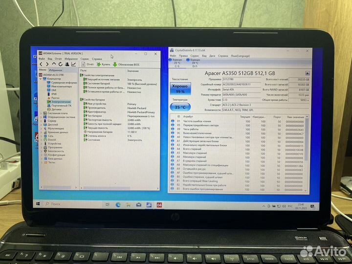 Мощный ноутбук hp g6