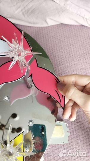 Люстра потолочная светодиодная с пультом