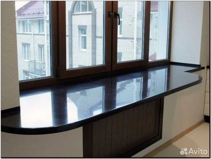 Подоконник из мрамора камня