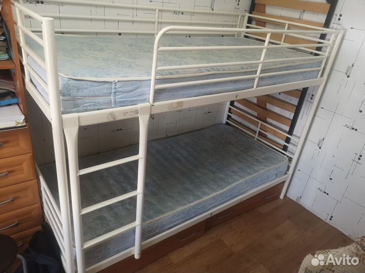 Двухъярусная кровать бу IKEA