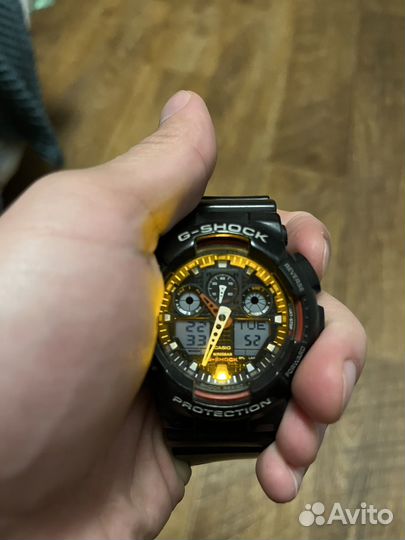 Часы casio g shock ga 100