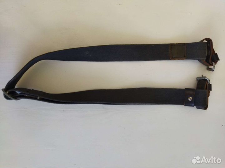 Ремень от винтовки Мосина чёрный