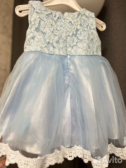 Нарядное платье для девочки 86 92