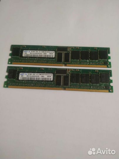 Серверная оперативная память sdram DDR DDR2