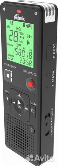 Диктофон Ritmix RR-820 8GB black