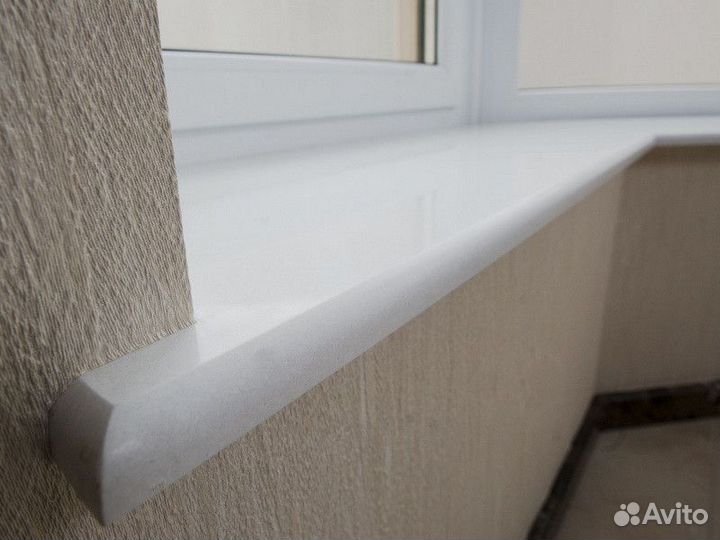 Подоконник из искусственного камня на заказ