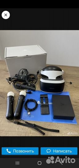 Шлем sony ps4 vr