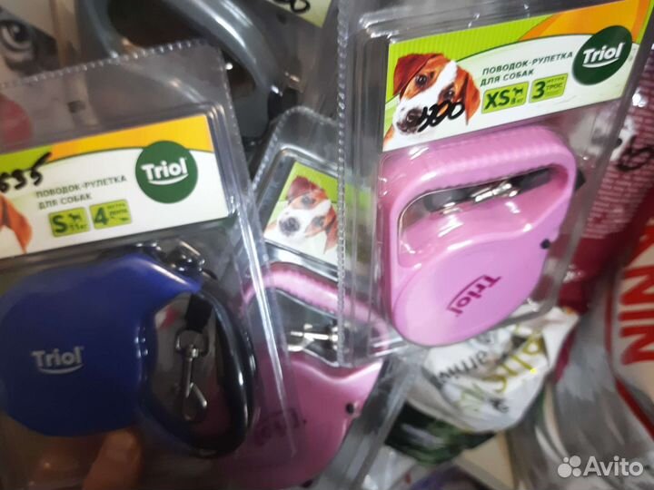 Рулетки, намордник, флекси, ош-ники, кожа, брезент