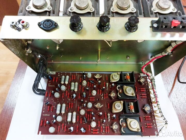 Винтажный усилитель на германиевых транзисторах