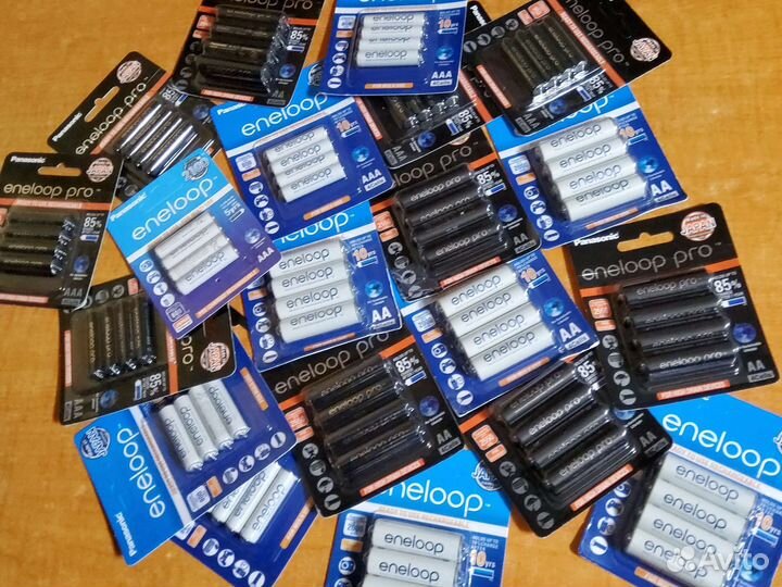 Аккумуляторы panasonic AA и AAA