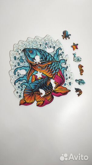 Деревянные пазлы