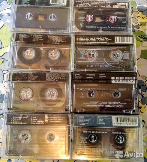 Аудиокассеты, 8 шт. Иван Кучин