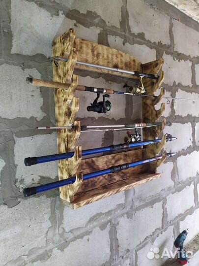 Полочка под удочки