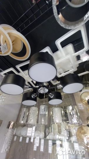 Люстра потолочная в стиле лофт