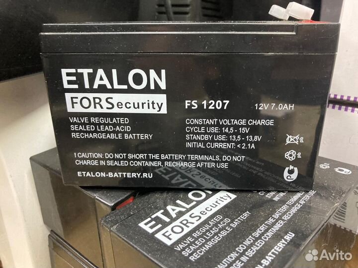 Аккумулятор для ибп 12 v 7 ah