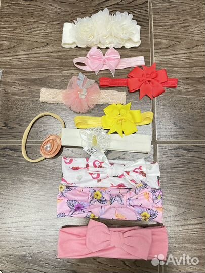 Повязки на голову для малышки