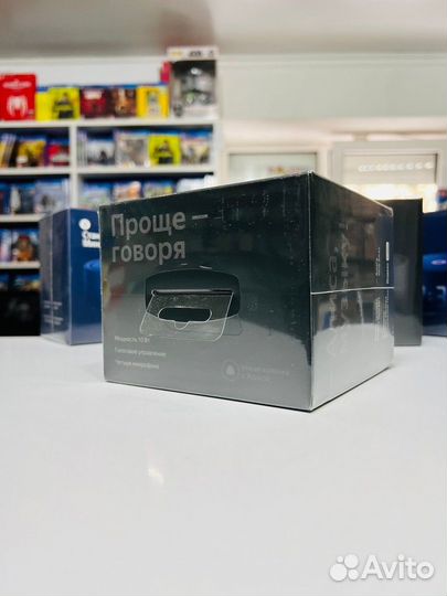 Яндекс станция Мини Черная с Часами