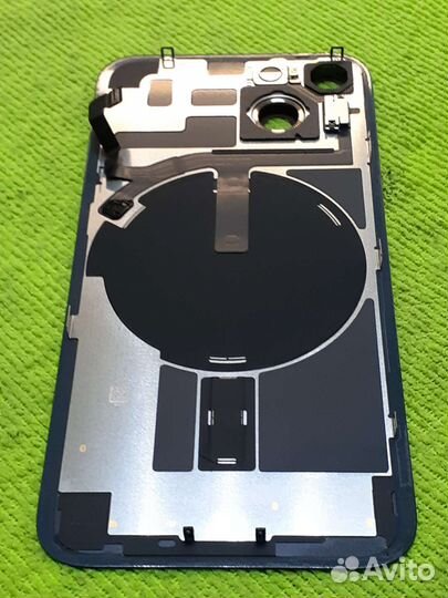 Корпус iPhone 14 Midnight заднее стекло оригинал