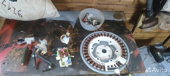 Запчасти стиральной машинки lg