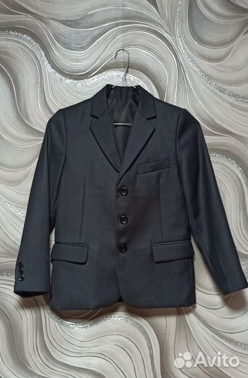 Пиджак и жилетка на мальчика 128