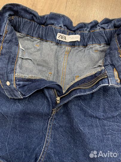 Джинсовые шорты Zara,Stradivarius 40-42