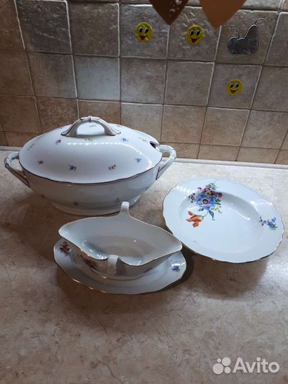 Посуда Meissen. Супница Германия