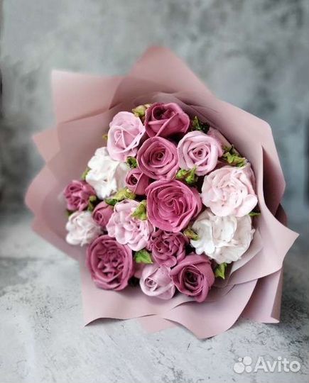 Зефирный букет на День учителя и воспитателя