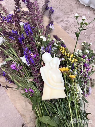 Ароматическая свеча ручной работы