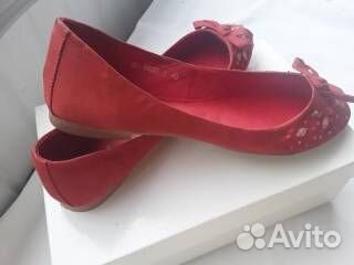 Балетки 38 (замша)