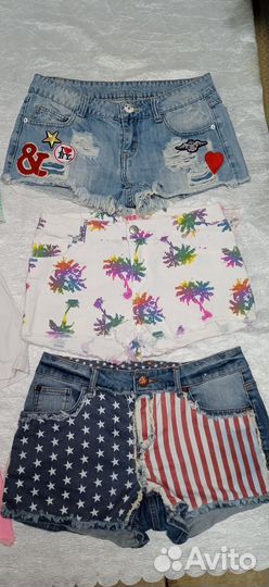 Джинсовые шорты